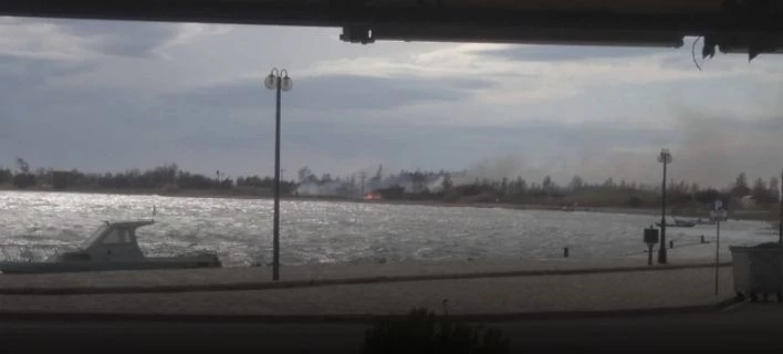  Πυρκαγιά στο Κρυονέρι Ναυπακτίας – Κοντά σε κατοικημένη περιοχή (εικόνες, βίντεο)